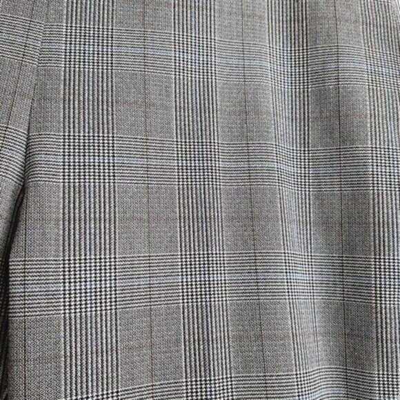 COUNTERPARTS | NEW Grey Plaid Pants Pull-on Super Stretch PLUS Sz 16 - Picture 6 of 11